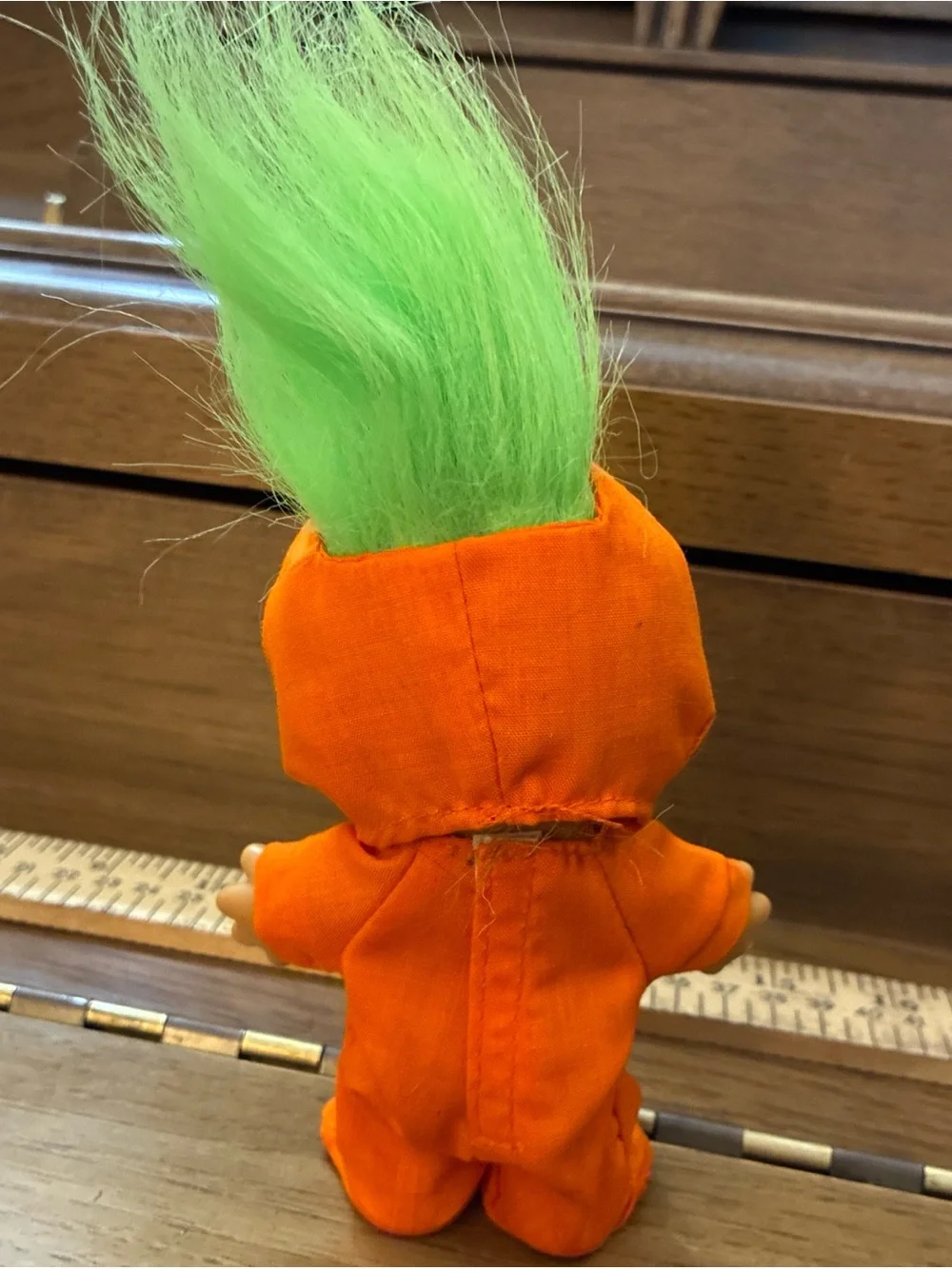 Vintage Troll Doll Halloween Costume Pumpkin Outfit 5.5